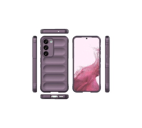 Samsung Galaxy S23 Plus Kılıf Optimum Silikon - Mor Samsung Galaxy S23 Plus Kılıf Optimum Silikon - Mor