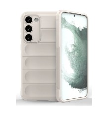Samsung Galaxy S23 Plus Kılıf Optimum Silikon - Krem