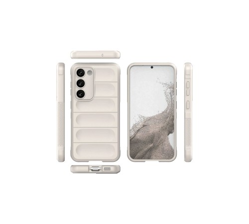 Samsung Galaxy S23 Plus Kılıf Optimum Silikon - Krem Samsung Galaxy S23 Plus Kılıf Optimum Silikon - Krem