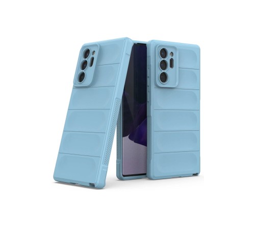 Samsung Galaxy Note 20 Ultra Kılıf Optimum Silikon - Sky Blue Samsung Galaxy Note 20 Ultra Kılıf Optimum Silikon - Sky Blue