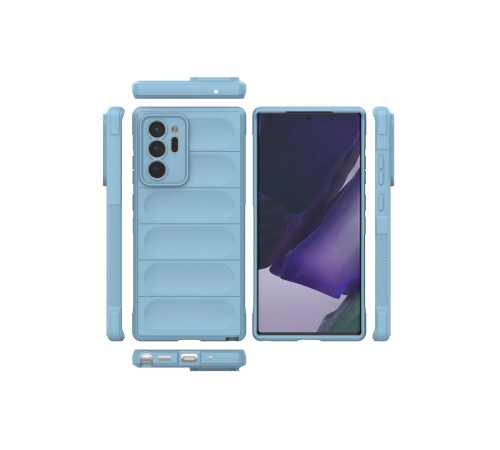 Samsung Galaxy Note 20 Ultra Kılıf Optimum Silikon - Sky Blue Samsung Galaxy Note 20 Ultra Kılıf Optimum Silikon - Sky Blue