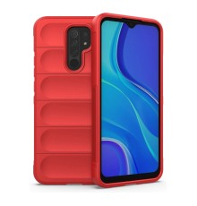 Xiaomi Redmi 9 Kılıf Optimum Silikon - Kırmızı