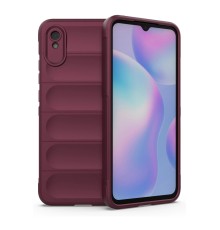 Xiaomi Redmi 9A Kılıf Optimum Silikon - Bordo
