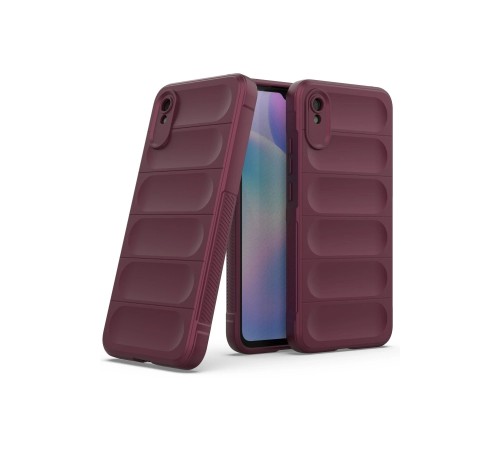 Xiaomi Redmi 9A Kılıf Optimum Silikon - Bordo Xiaomi Redmi 9A Kılıf Optimum Silikon - Bordo