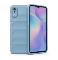 Xiaomi Redmi 9A Kılıf Optimum Silikon - Sky Blue