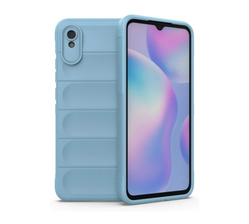 Xiaomi Redmi 9A Kılıf Optimum Silikon - Sky Blue Xiaomi Redmi 9A Kılıf Optimum Silikon - Sky Blue