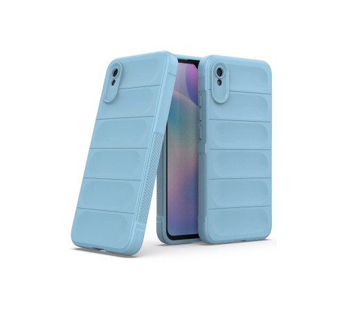 Xiaomi Redmi 9A Kılıf Optimum Silikon - Sky Blue Xiaomi Redmi 9A Kılıf Optimum Silikon - Sky Blue
