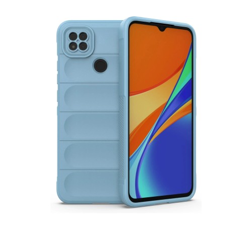 Xiaomi Redmi 9C Kılıf Optimum Silikon - Sky Blue Xiaomi Redmi 9C Kılıf Optimum Silikon - Sky Blue