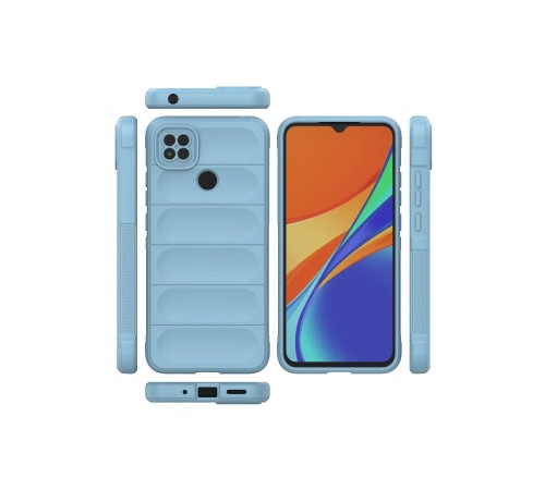 Xiaomi Redmi 9C Kılıf Optimum Silikon - Sky Blue Xiaomi Redmi 9C Kılıf Optimum Silikon - Sky Blue