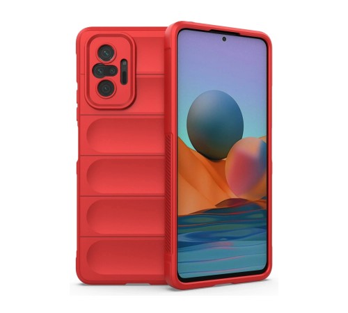 Xiaomi Redmi Note 10 Pro Kılıf Optimum Silikon - Kırmızı Xiaomi Redmi Note 10 Pro Kılıf Optimum Silikon - Kırmızı