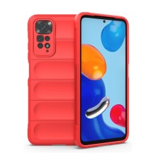 Xiaomi Redmi Note 11 Kılıf Optimum Silikon - Kırmızı