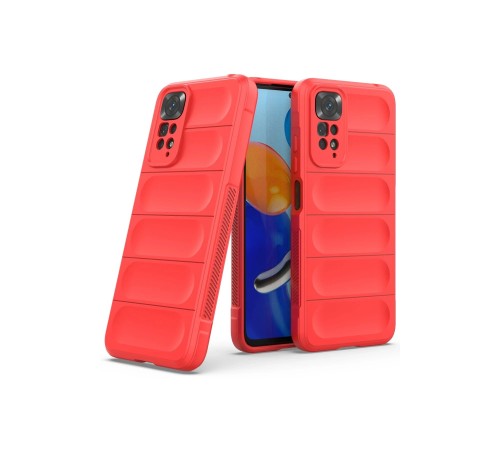 Xiaomi Redmi Note 11 Kılıf Optimum Silikon - Kırmızı Xiaomi Redmi Note 11 Kılıf Optimum Silikon - Kırmızı
