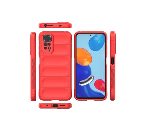 Xiaomi Redmi Note 11 Kılıf Optimum Silikon - Kırmızı Xiaomi Redmi Note 11 Kılıf Optimum Silikon - Kırmızı