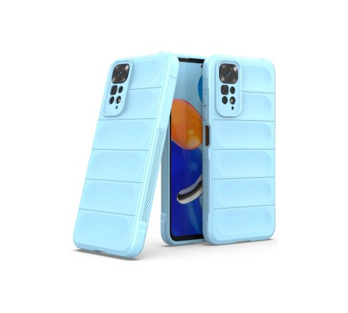 Xiaomi Redmi Note 11 Kılıf Optimum Silikon - Sky Blue Xiaomi Redmi Note 11 Kılıf Optimum Silikon - Sky Blue