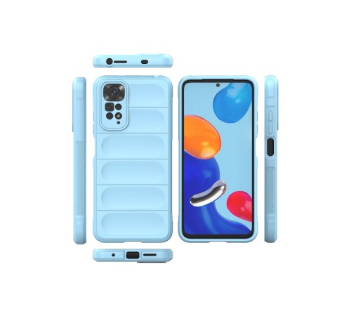 Xiaomi Redmi Note 11 Kılıf Optimum Silikon - Sky Blue Xiaomi Redmi Note 11 Kılıf Optimum Silikon - Sky Blue