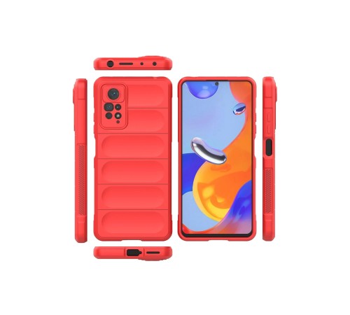 Xiaomi Redmi Note 11 Pro Kılıf Optimum Silikon - Kırmızı Xiaomi Redmi Note 11 Pro Kılıf Optimum Silikon - Kırmızı