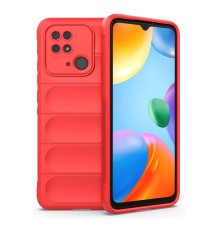 Xiaomi Redmi 10C Kılıf Optimum Silikon - Kırmızı