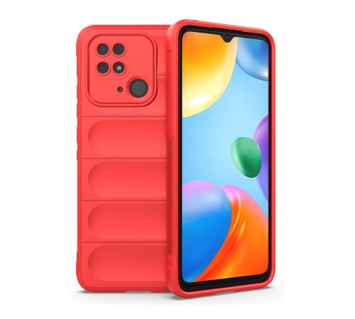 Xiaomi Redmi 10C Kılıf Optimum Silikon - Kırmızı Xiaomi Redmi 10C Kılıf Optimum Silikon - Kırmızı