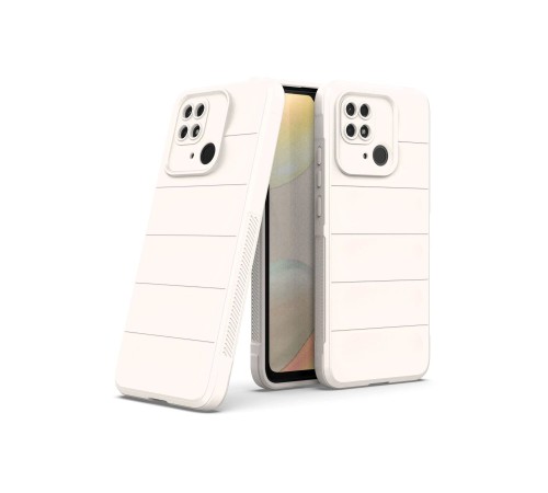 Xiaomi Redmi 10C Kılıf Optimum Silikon - Krem Xiaomi Redmi 10C Kılıf Optimum Silikon - Krem