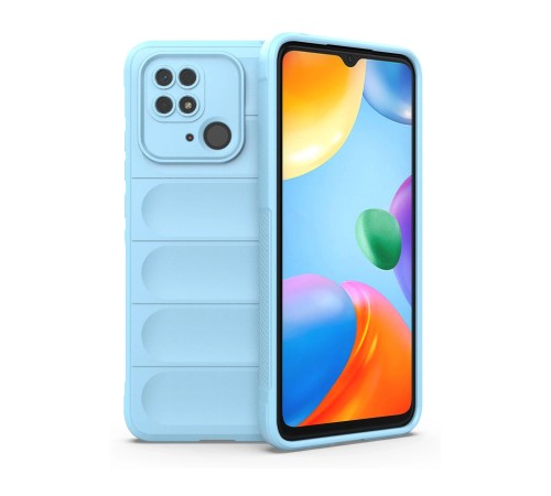 Xiaomi Redmi 10C Kılıf Optimum Silikon - Sky Blue Xiaomi Redmi 10C Kılıf Optimum Silikon - Sky Blue