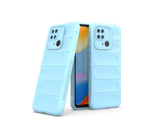 Xiaomi Redmi 10C Kılıf Optimum Silikon - Sky Blue Xiaomi Redmi 10C Kılıf Optimum Silikon - Sky Blue