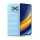 Xiaomi Pocophone X3 Kılıf Optimum Silikon - Sky Blue