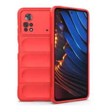 Xiaomi Poco X4 Pro 5G Kılıf Optimum Silikon - Kırmızı
