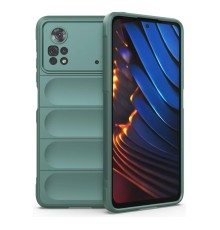 Xiaomi Poco X4 Pro 5G Kılıf Optimum Silikon - Koyu Yeşil