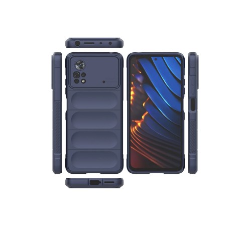 Xiaomi Poco X4 Pro 5G Kılıf Optimum Silikon - Lacivert Xiaomi Poco X4 Pro 5G Kılıf Optimum Silikon - Lacivert