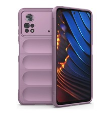 Xiaomi Poco X4 Pro 5G Kılıf Optimum Silikon - Mor