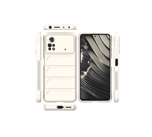 Xiaomi Poco X4 Pro 5G Kılıf Optimum Silikon - Krem Xiaomi Poco X4 Pro 5G Kılıf Optimum Silikon - Krem