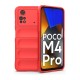 Xiaomi Poco M4 Pro 4G Kılıf Optimum Silikon - Kırmızı