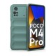 Xiaomi Poco M4 Pro 4G Kılıf Optimum Silikon - Koyu Yeşil