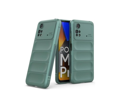 Xiaomi Poco M4 Pro 4G Kılıf Optimum Silikon - Koyu Yeşil Xiaomi Poco M4 Pro 4G Kılıf Optimum Silikon - Koyu Yeşil