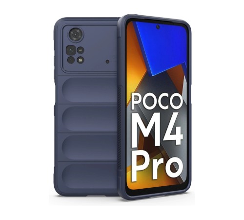 Xiaomi Poco M4 Pro 4G Kılıf Optimum Silikon - Lacivert Xiaomi Poco M4 Pro 4G Kılıf Optimum Silikon - Lacivert