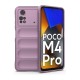 Xiaomi Poco M4 Pro 4G Kılıf Optimum Silikon - Mor