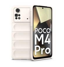 Xiaomi Poco M4 Pro 4G Kılıf Optimum Silikon - Krem