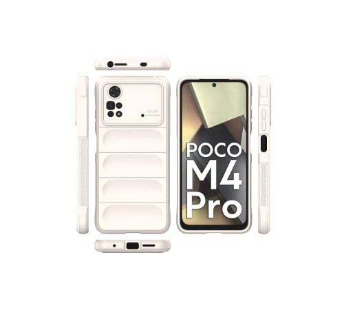 Xiaomi Poco M4 Pro 4G Kılıf Optimum Silikon - Krem Xiaomi Poco M4 Pro 4G Kılıf Optimum Silikon - Krem