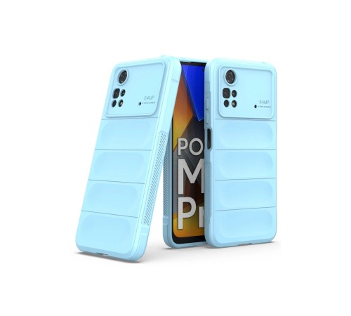 Xiaomi Poco M4 Pro 4G Kılıf Optimum Silikon - Sky Blue Xiaomi Poco M4 Pro 4G Kılıf Optimum Silikon - Sky Blue