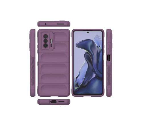 Xiaomi Mi 11T Kılıf Optimum Silikon - Mor Xiaomi Mi 11T Kılıf Optimum Silikon - Mor
