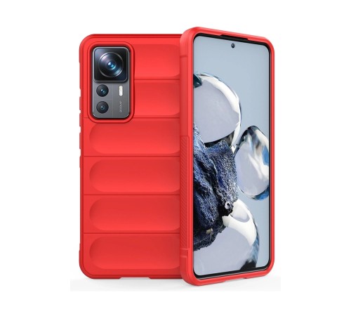 Xiaomi Mi 12T Pro Kılıf Optimum Silikon - Kırmızı Xiaomi Mi 12T Pro Kılıf Optimum Silikon - Kırmızı