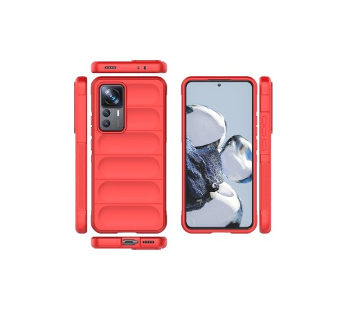 Xiaomi Mi 12T Pro Kılıf Optimum Silikon - Kırmızı Xiaomi Mi 12T Pro Kılıf Optimum Silikon - Kırmızı
