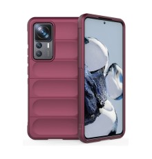 Xiaomi Mi 12T Pro Kılıf Optimum Silikon - Bordo