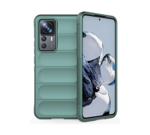 Xiaomi Mi 12T Pro Kılıf Optimum Silikon - Koyu Yeşil Xiaomi Mi 12T Pro Kılıf Optimum Silikon - Koyu Yeşil