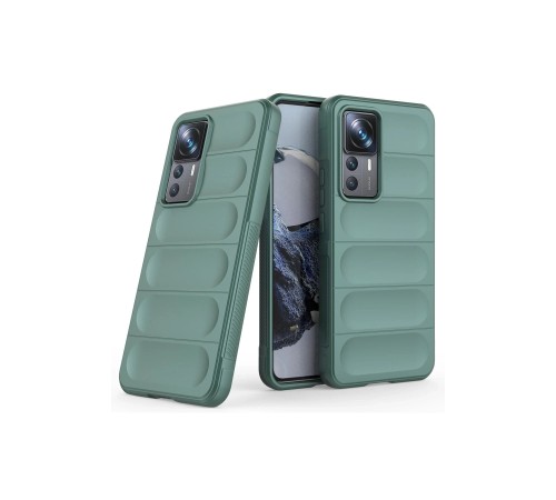 Xiaomi Mi 12T Pro Kılıf Optimum Silikon - Koyu Yeşil Xiaomi Mi 12T Pro Kılıf Optimum Silikon - Koyu Yeşil