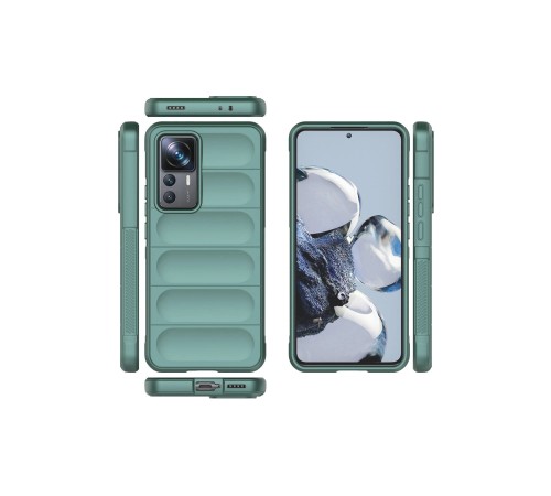 Xiaomi Mi 12T Pro Kılıf Optimum Silikon - Koyu Yeşil Xiaomi Mi 12T Pro Kılıf Optimum Silikon - Koyu Yeşil
