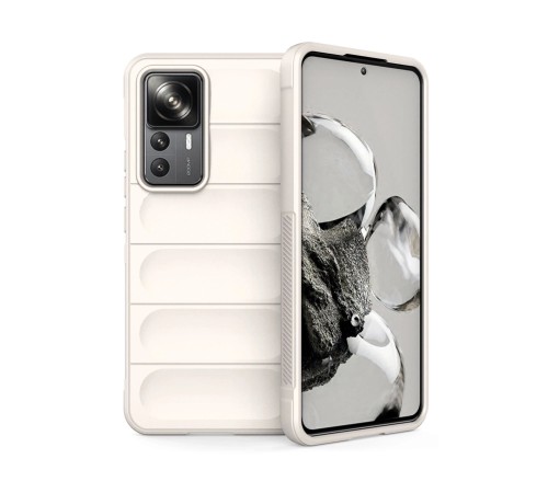 Xiaomi Mi 12T Pro Kılıf Optimum Silikon - Krem