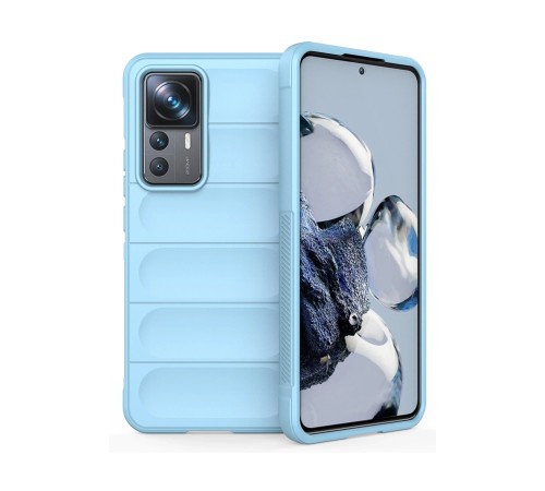 Xiaomi Mi 12T Pro Kılıf Optimum Silikon - Sky Blue Xiaomi Mi 12T Pro Kılıf Optimum Silikon - Sky Blue
