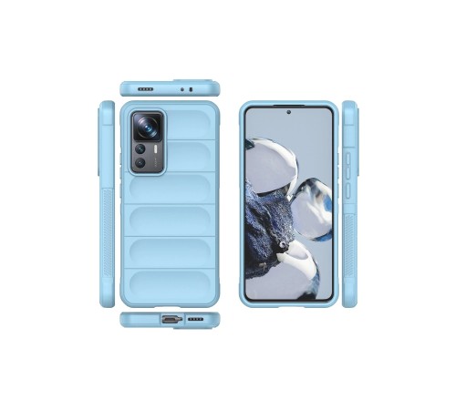 Xiaomi Mi 12T Pro Kılıf Optimum Silikon - Sky Blue Xiaomi Mi 12T Pro Kılıf Optimum Silikon - Sky Blue
