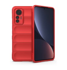 Xiaomi Mi 12 Lite Kılıf Optimum Silikon - Kırmızı